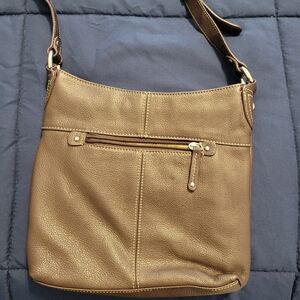 Brown Leather Shoulder Bag